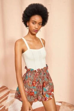 ULLA JOHNSON Giselle Top - Chalk -Ulla Johnson ULLA JOHNSON Giselle Top CHALK 03