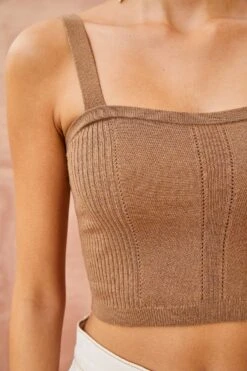 ULLA JOHNSON Giselle Top - Chestnut 9 ULLA JOHNSON Giselle Top - Chestnut -Ulla Johnson ULLA JOHNSON Giselle Top CHESTNUT 05