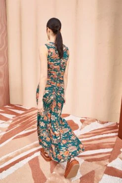 ULLA JOHNSON Gwynne Dress - Delphinium 8 ULLA JOHNSON Gwynne Dress - Delphinium -Ulla Johnson ULLA JOHNSON Gwynne Dress DELPHINIUM 04