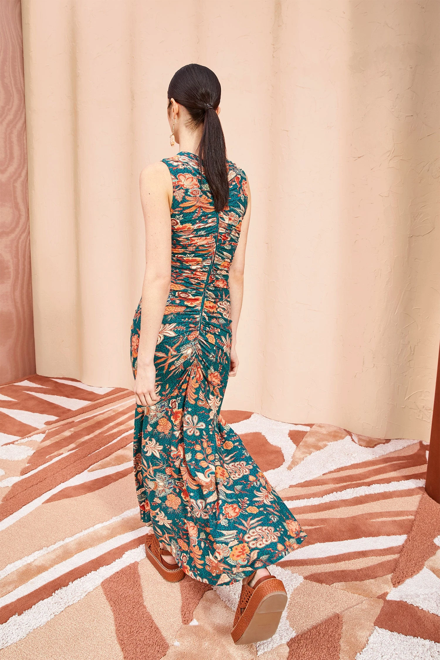 ULLA JOHNSON Gwynne Dress - Delphinium 4 ULLA JOHNSON Gwynne Dress - Delphinium - Image 4