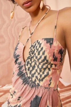 ULLA JOHNSON Imara Dress - Honeycomb 8 ULLA JOHNSON Imara Dress - Honeycomb -Ulla Johnson ULLA JOHNSON Imara Dress HONEYCOMB 02 ALT