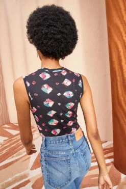 ULLA JOHNSON Ines Top - Nocturne -Ulla Johnson ULLA JOHNSON Ines Top NOCTURNE 04