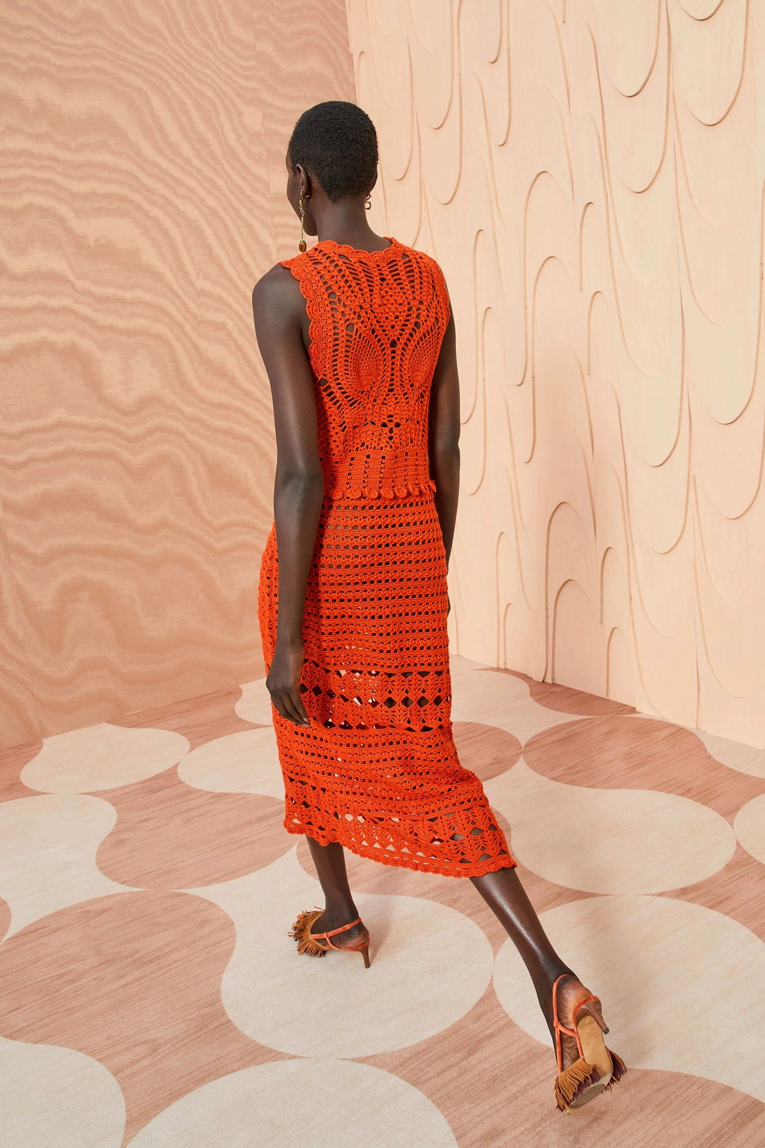 ULLA JOHNSON Innika Dress - Carnelian 4 ULLA JOHNSON Innika Dress - Carnelian - Image 4