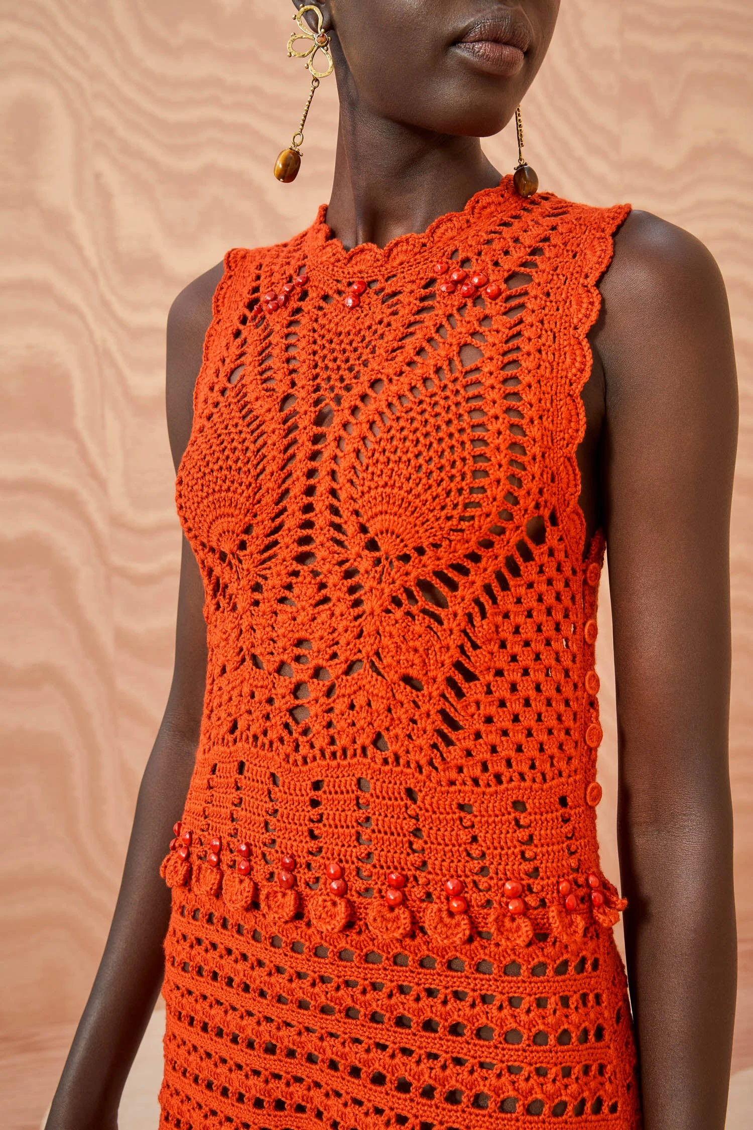 ULLA JOHNSON Innika Dress - Carnelian 3 ULLA JOHNSON Innika Dress - Carnelian - Image 3