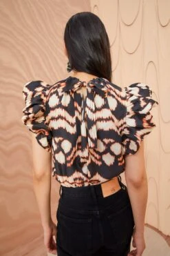 ULLA JOHNSON Iren Top - Obsidian -Ulla Johnson ULLA JOHNSON Iren Top OBSIDIAN 05