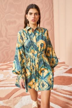 ULLA JOHNSON Jude Dress - Constellation 7 ULLA JOHNSON Jude Dress - Constellation -Ulla Johnson ULLA JOHNSON Jude Dress CONSTELLATION 03