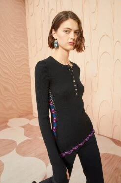 ULLA JOHNSON Juniper Pullover - Noir
