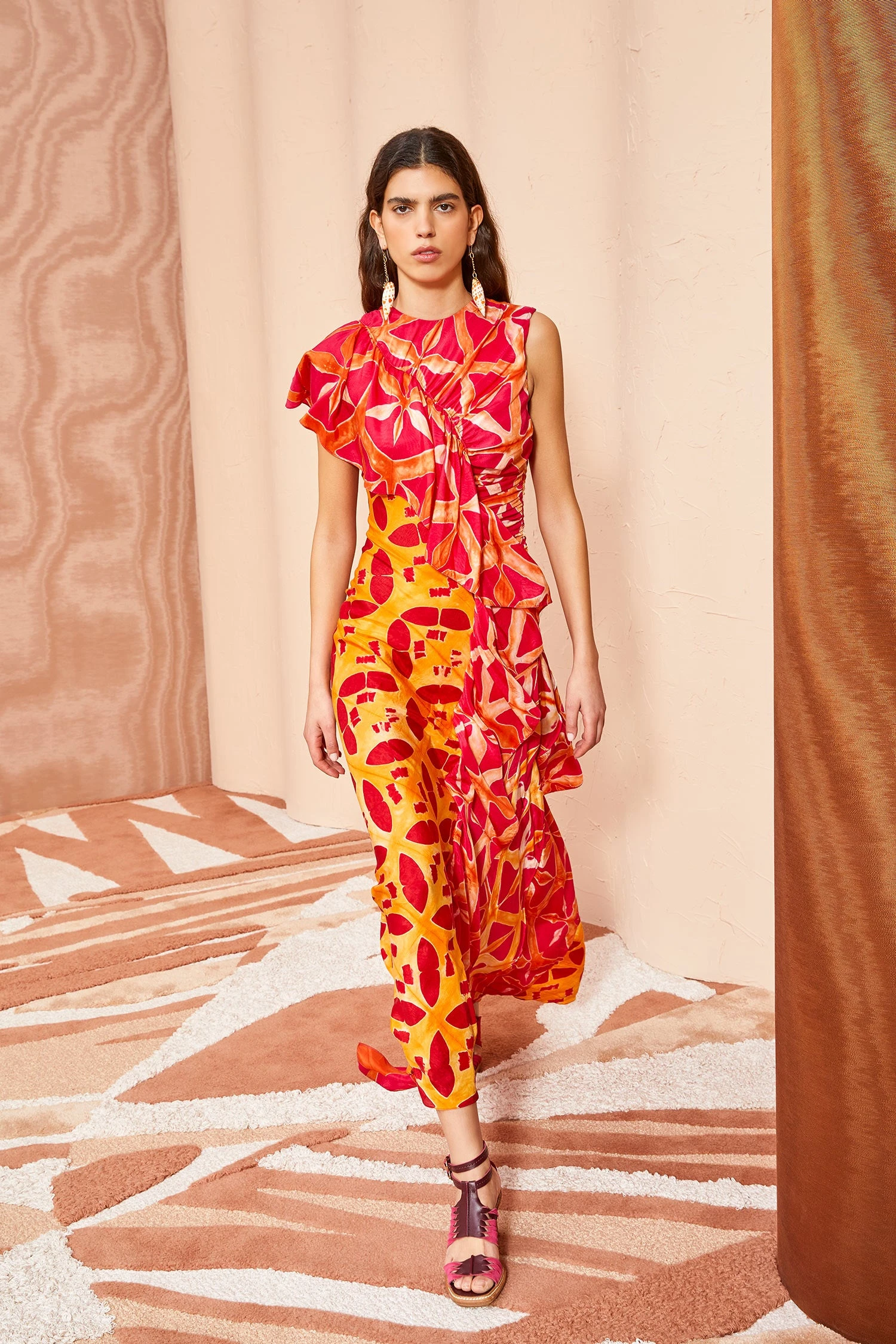 ULLA JOHNSON Lali Dress - Tigerlilly 1 ULLA JOHNSON Lali Dress - Tigerlilly