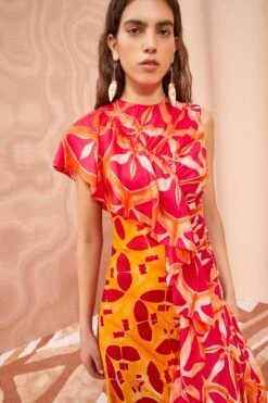 ULLA JOHNSON Lali Dress - Tigerlilly 8 ULLA JOHNSON Lali Dress - Tigerlilly -Ulla Johnson ULLA JOHNSON Lali Dress TIGERLILLY 02 ALT