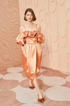 ULLA JOHNSON Lelita Dress - Copper