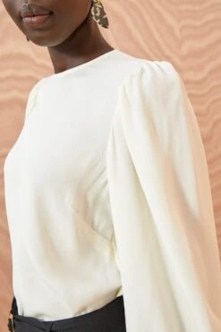 ULLA JOHNSON Lilliana Blouse - Pristine -Ulla Johnson ULLA JOHNSON Lilliana Blouse PRISTINE 03