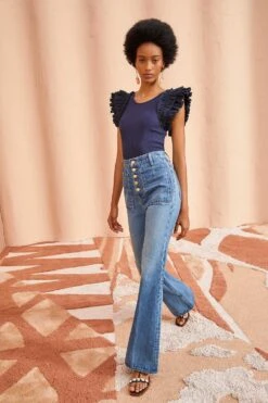 ULLA JOHNSON Lilo Top - Midnight 9 ULLA JOHNSON Lilo Top - Midnight -Ulla Johnson ULLA JOHNSON Lilo Top MIDNIGHT 03