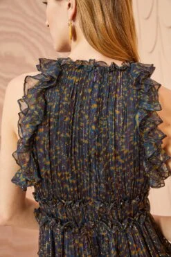 ULLA JOHNSON Lirra Gown - Peridot -Ulla Johnson ULLA JOHNSON Lirra Gown PERIDOT 05