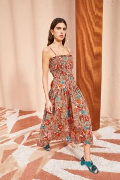 ULLA JOHNSON Bianca Elastic High Heel - Montego -Ulla Johnson ULLA JOHNSON Lisbet Dress PRIMROSE 01 MAIN 3e989abe 973b 42f4 b03b 07e6107f1bbd