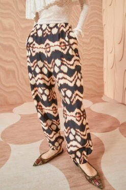 ULLA JOHNSON Lucinda Pant - Obsidian -Ulla Johnson ULLA JOHNSON Lucinda Pant OBSIDIAN 05