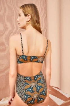 ULLA JOHNSON Luna Maillot - Parrot 10 ULLA JOHNSON Luna Maillot - Parrot -Ulla Johnson ULLA JOHNSON Luna Maillot PARROT 04