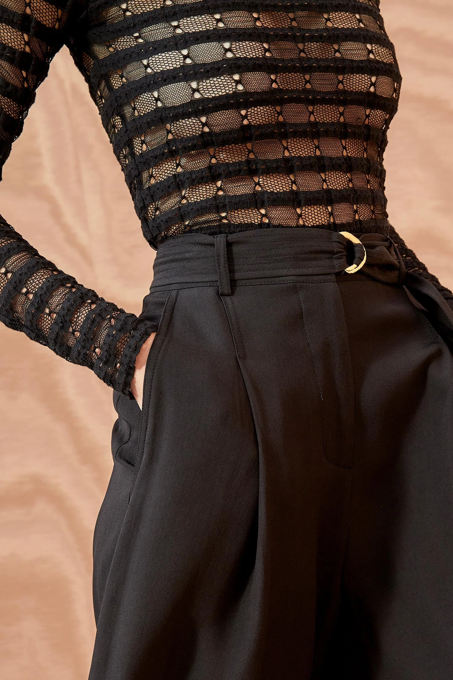 ULLA JOHNSON Lydia Pant - Noir 5 ULLA JOHNSON Lydia Pant - Noir - Image 5