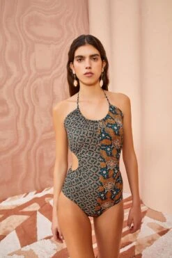 ULLA JOHNSON Mabel Maillot - Parrot 11 ULLA JOHNSON Mabel Maillot - Parrot -Ulla Johnson ULLA JOHNSON Mabel Maillot PARROT 05