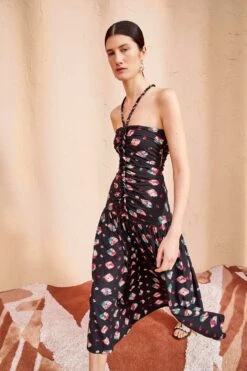 ULLA JOHNSON Marcella Dress - Nocturne -Ulla Johnson ULLA JOHNSON Marcella Dress NOCTURNE 03