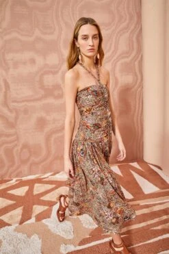 ULLA JOHNSON Marcella Dress - Wheat Flower -Ulla Johnson ULLA JOHNSON Marcella Dress WHEAT FLOWER 05