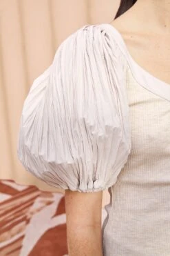 ULLA JOHNSON Marika Top - Cobblestone -Ulla Johnson ULLA JOHNSON Marika Top COBBLESTONE 05