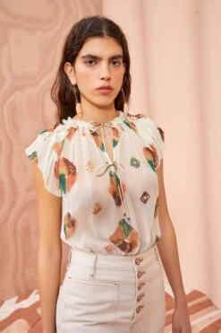 ULLA JOHNSON Marilyn Top - Aurora