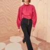 ULLA JOHNSON Marlie Blouse - Rosebud