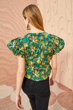 ULLA JOHNSON Mila Top - Tigerlily -Ulla Johnson ULLA JOHNSON Mila Top TIGERLILY 04