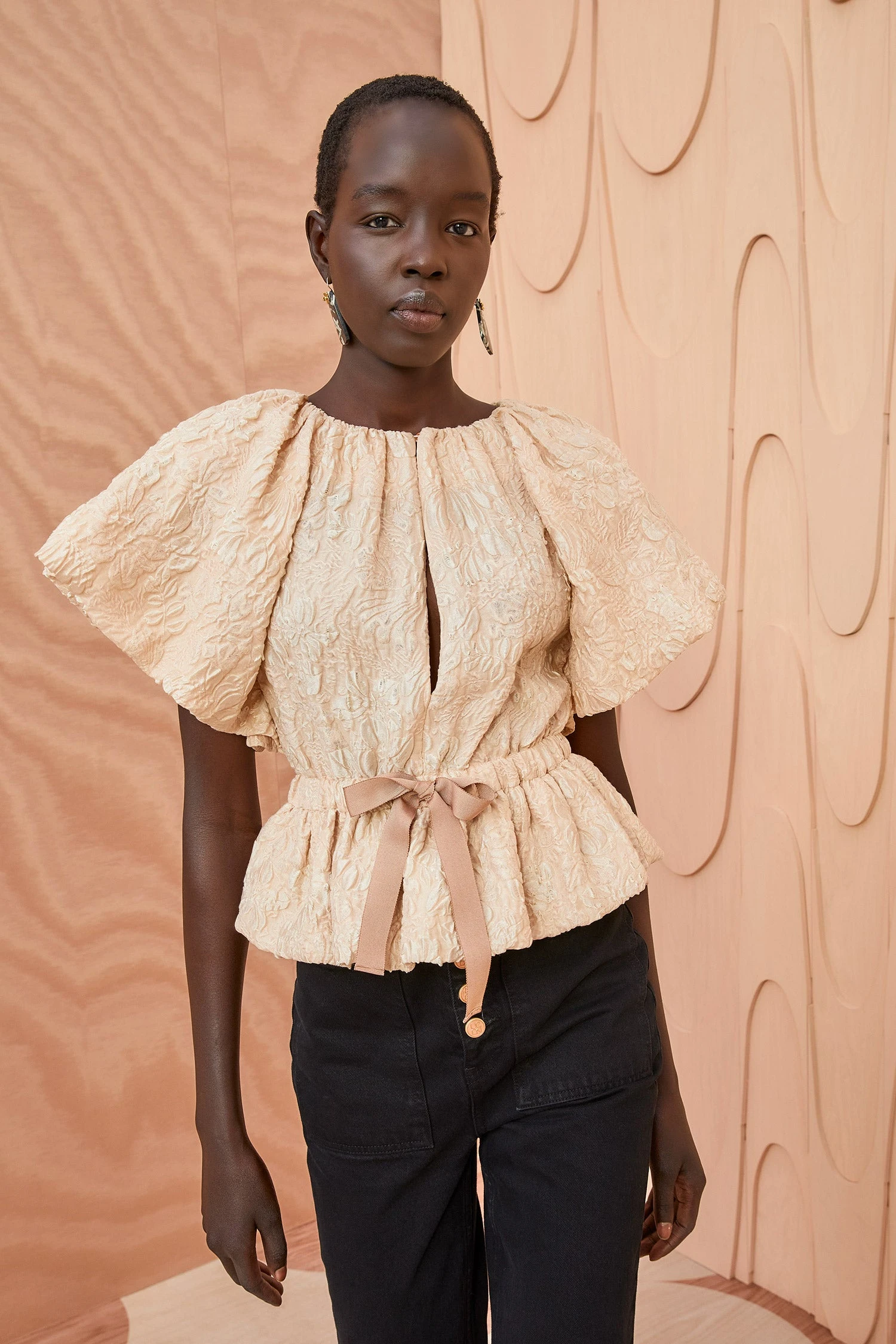 ULLA JOHNSON Mirabelle Top - Peony 1 ULLA JOHNSON Mirabelle Top - Peony