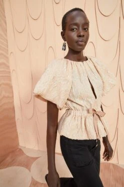 ULLA JOHNSON Mirabelle Top - Peony 9 ULLA JOHNSON Mirabelle Top - Peony -Ulla Johnson ULLA JOHNSON Mirabelle Top PEONY 05