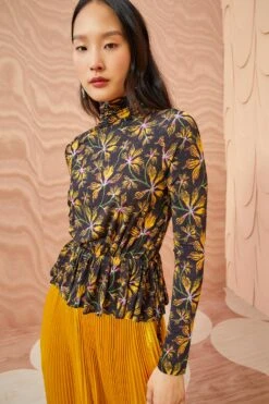 ULLA JOHNSON Nina Top - Maple -Ulla Johnson ULLA JOHNSON Nina Top MAPLE 03