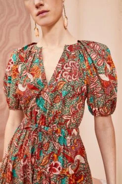 New Arrival -Ulla Johnson ULLA JOHNSON OLINA DRESS PRIMROSE 02 ALT