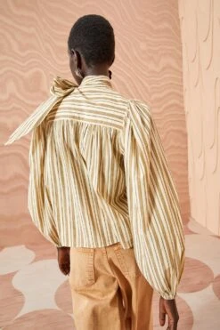 ULLA JOHNSON Opal Blouse - Sand 7 ULLA JOHNSON Opal Blouse - Sand -Ulla Johnson ULLA JOHNSON Opal Blouse SAND 0029