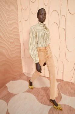 ULLA JOHNSON Opal Blouse - Sand 9 ULLA JOHNSON Opal Blouse - Sand -Ulla Johnson ULLA JOHNSON Opal Blouse SAND 0129