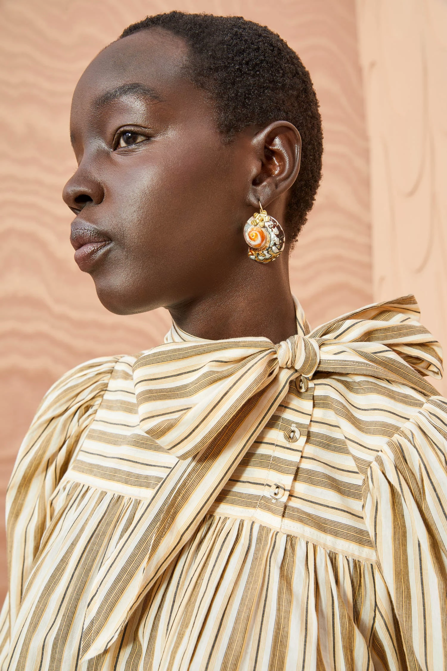 ULLA JOHNSON Opal Blouse - Sand 2 ULLA JOHNSON Opal Blouse - Sand - Image 2