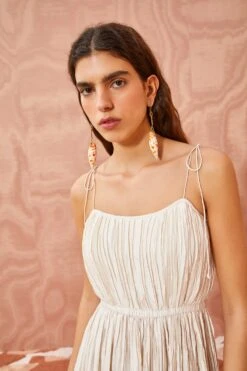 ULLA JOHNSON Orla Dress - Pristine -Ulla Johnson ULLA JOHNSON Orla Dress PRISTINE 05