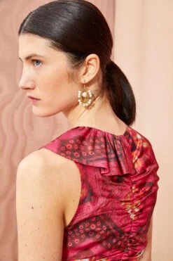 ULLA JOHNSON Othella Dress - Wild Rose -Ulla Johnson ULLA JOHNSON Othella Dress WILD ROSE 03