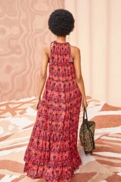 ULLA JOHNSON Ottavia Coverup - Wild Rose 8 ULLA JOHNSON Ottavia Coverup - Wild Rose -Ulla Johnson ULLA JOHNSON Ottavia Coverup WILD ROSE 04