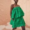 ULLA JOHNSON Oui Dress - Emerald