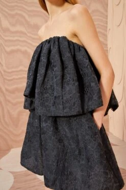 ULLA JOHNSON Oui Dress - Noir -Ulla Johnson ULLA JOHNSON Oui Dress NOIR 05