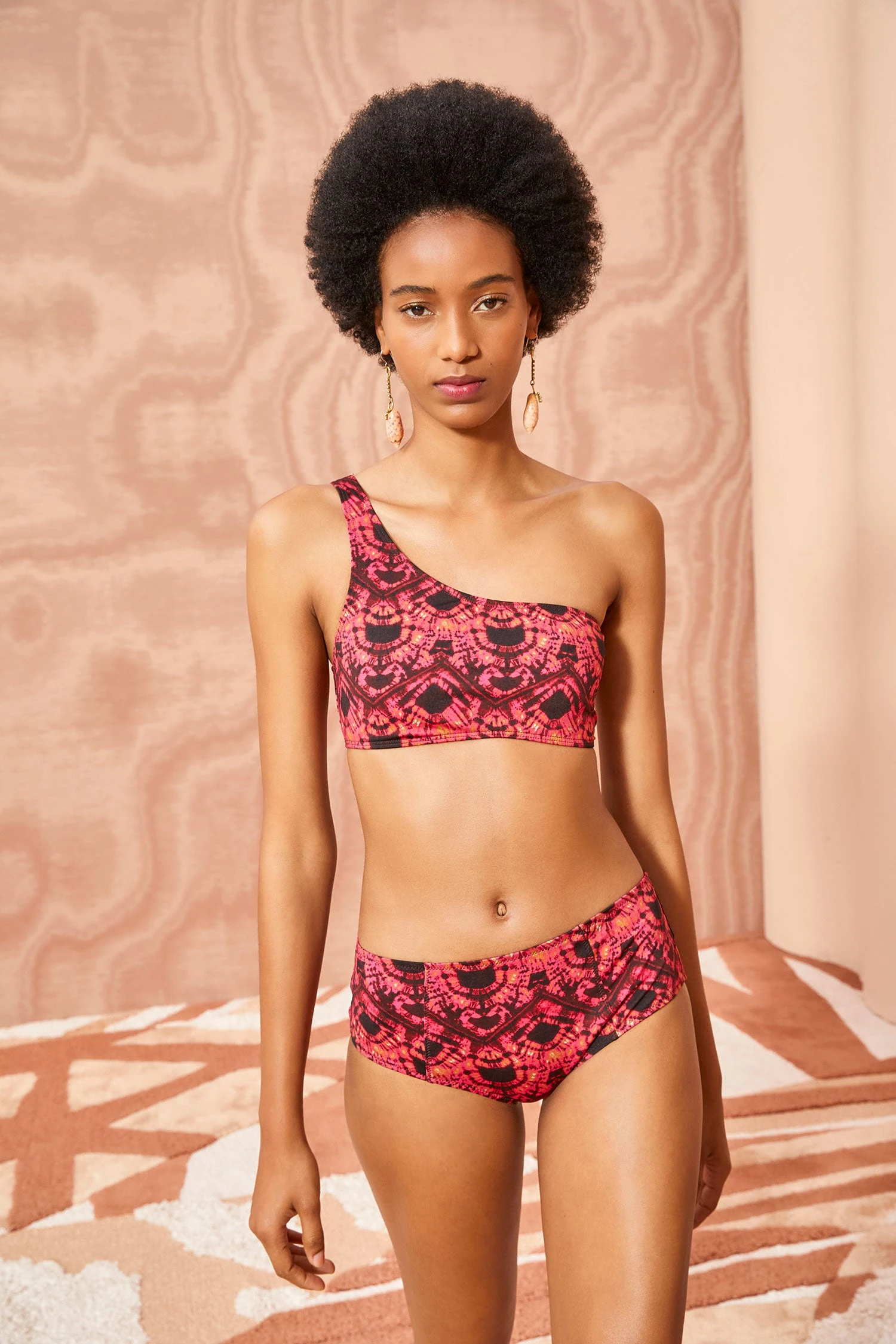 ULLA JOHNSON Pluto Bikini Bottom - Wild Rose 1 ULLA JOHNSON Pluto Bikini Bottom - Wild Rose