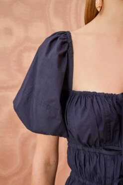 ULLA JOHNSON Palma Dress - Midnight 7 ULLA JOHNSON Palma Dress - Midnight -Ulla Johnson ULLA JOHNSON Palma Dress MIDNIGHT 05