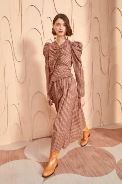 ULLA JOHNSON Prudence Dress - Mulberry