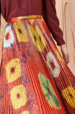 ULLA JOHNSON Rami Skirt - Medallion -Ulla Johnson ULLA JOHNSON Rami Skirt MEDALLION 02 ALT