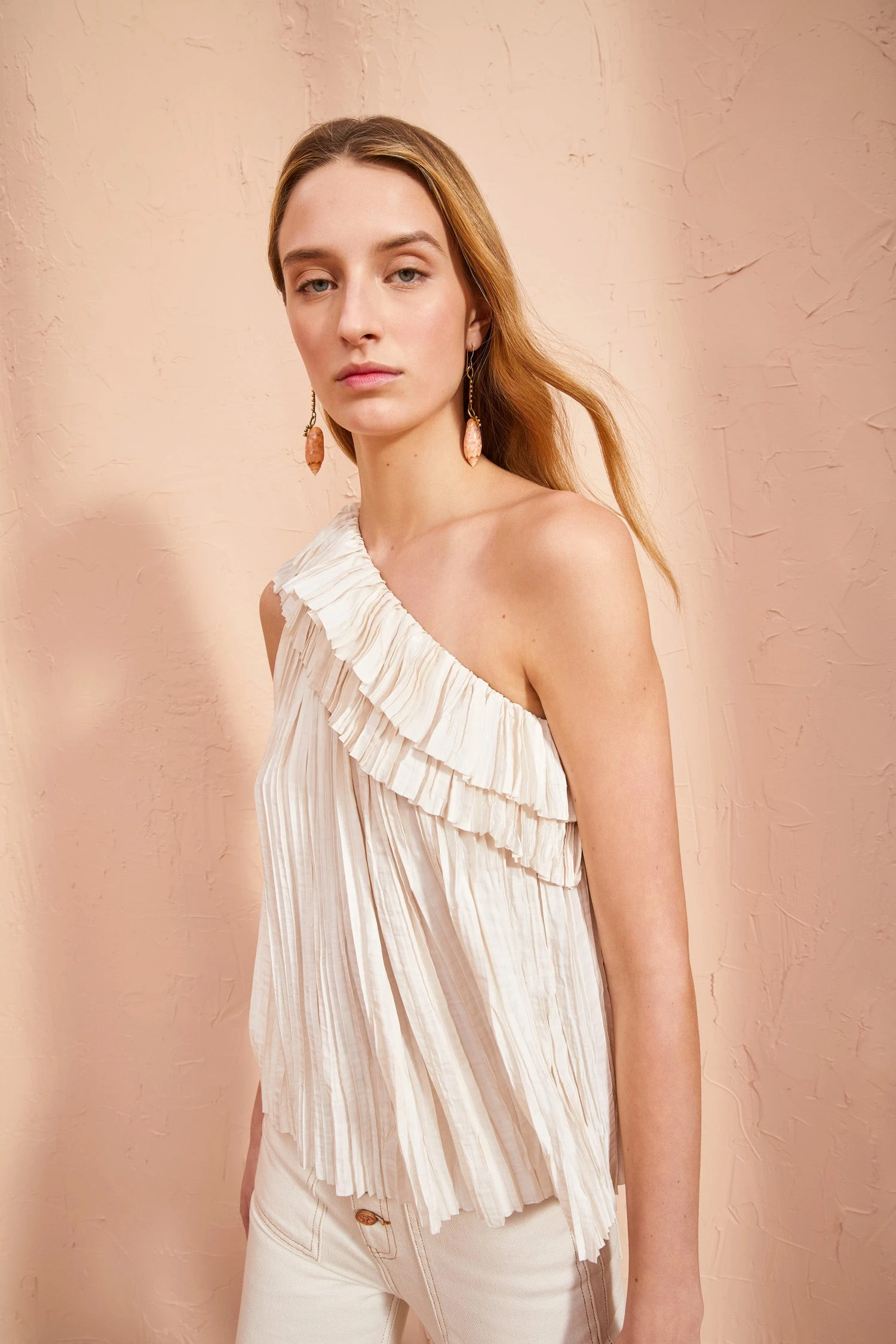 ULLA JOHNSON Ravenna Top - Pristine 5 ULLA JOHNSON Ravenna Top - Pristine - Image 5