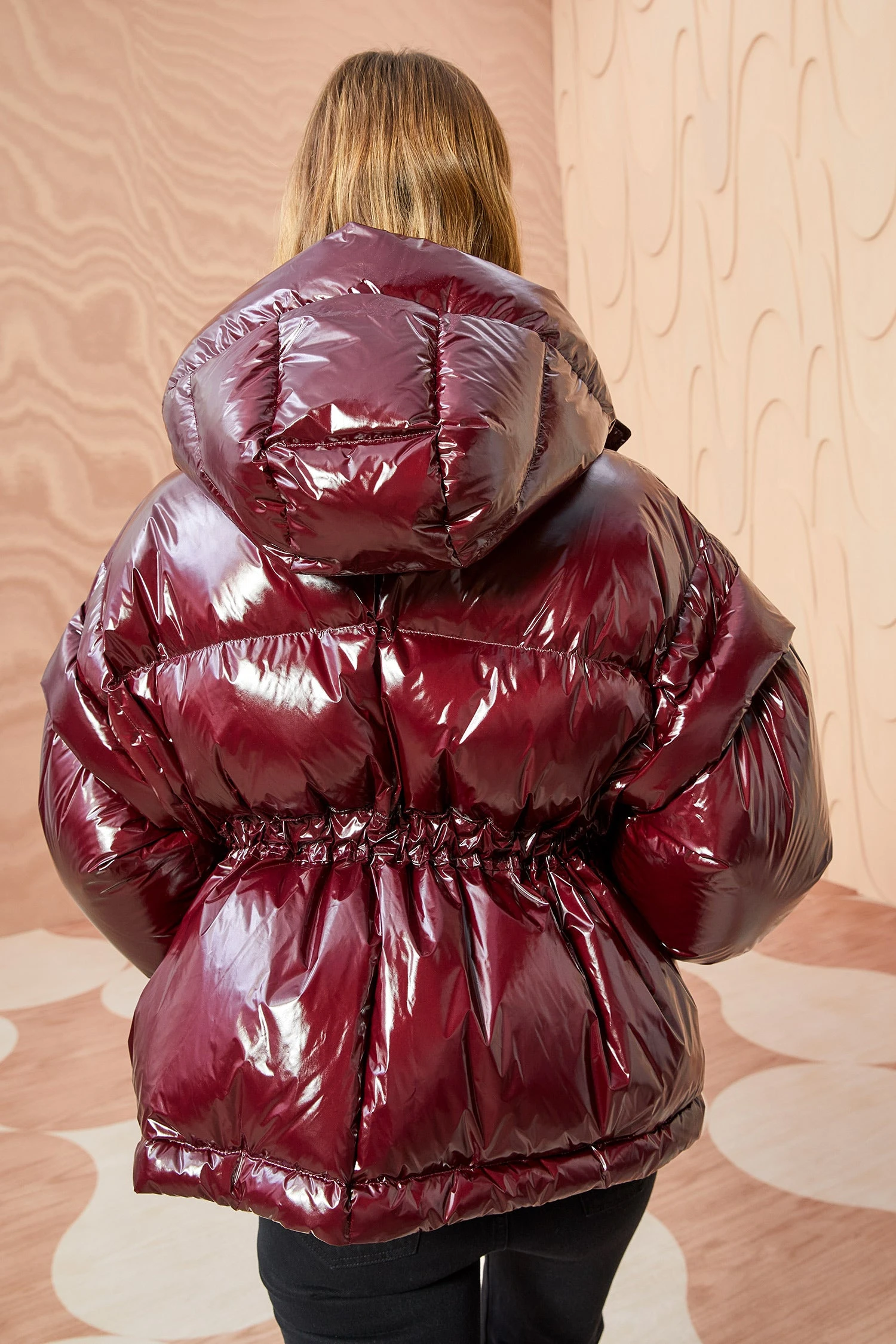 ULLA JOHNSON Rhodes Jacket - Mahogany 4 ULLA JOHNSON Rhodes Jacket - Mahogany - Image 4