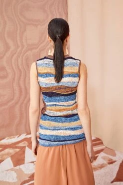 ULLA JOHNSON Robbie Top - Aegean 7 ULLA JOHNSON Robbie Top - Aegean -Ulla Johnson ULLA JOHNSON Robbie Top AEGEAN 03