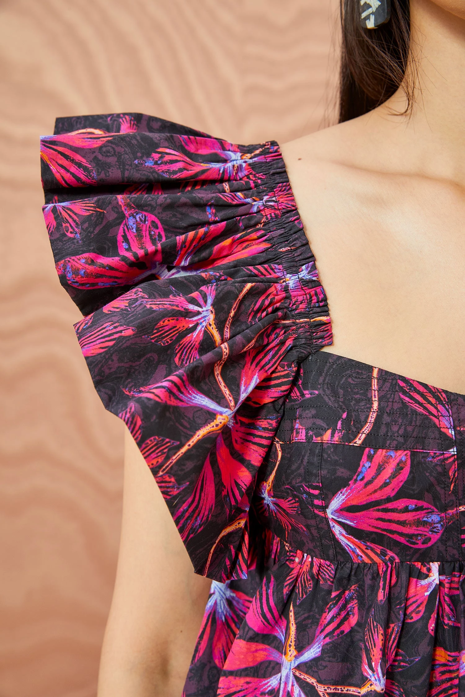 ULLA JOHNSON Romi Top - Zinnia 4 ULLA JOHNSON Romi Top - Zinnia - Image 4