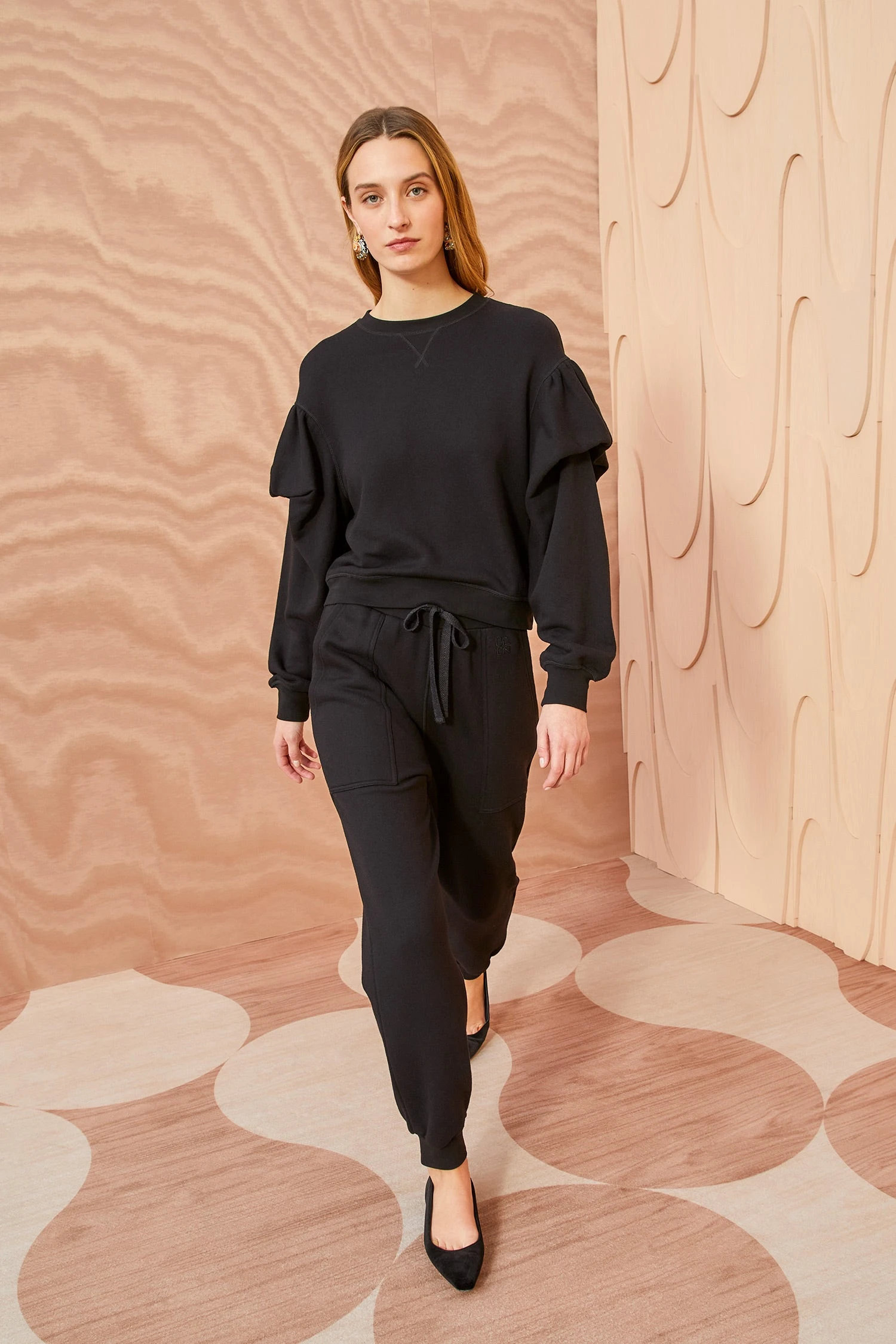 ULLA JOHNSON Rory Pant - Noir 1 ULLA JOHNSON Rory Pant - Noir