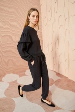 ULLA JOHNSON Rory Pant - Noir 7 ULLA JOHNSON Rory Pant - Noir -Ulla Johnson ULLA JOHNSON Rory Pant NOIR 03